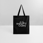 Load image into Gallery viewer, Anti-Cruelty Logo Tote Bag - black
