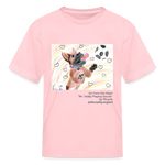 Load image into Gallery viewer, &quot;Mr. Teddy Playing Soccer&quot; Art From The Heart Kids&#39; T-Shirt - pink
