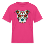 Load image into Gallery viewer, Día de los Doggie Kids' T-Shirt - fuchsia

