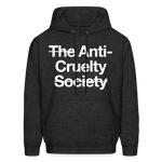 Load image into Gallery viewer, Anti-Cruelty Dark Hoodie - charcoal grey
