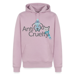 Load image into Gallery viewer, Anti-Cruelty "Snuggle Season" Logo Premium Hoodie - dusty pink
