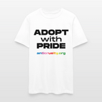 Load image into Gallery viewer, "Adopt With Pride" Unisex Classic T-Shirt - white
