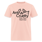 Load image into Gallery viewer, &quot;Pour Your Heart Out&quot; Bright Unisex Classic T-Shirt - blush pink 
