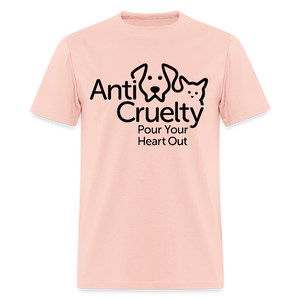 "Pour Your Heart Out" Bright Unisex Classic T-Shirt - blush pink 