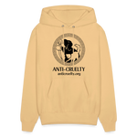 Load image into Gallery viewer, "Vintage Anti-Cruelty Greek Key" Bright Hoodie - light gold 
