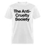 Load image into Gallery viewer, Anti-Cruelty T-Shirt - light heather gray
