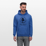 Load image into Gallery viewer, "Vintage Anti-Cruelty Greek Key" Bright Hoodie - royal blue
