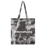 Load image into Gallery viewer, Big Dog Energy Tie Dye Tote Bag - stormy ash
