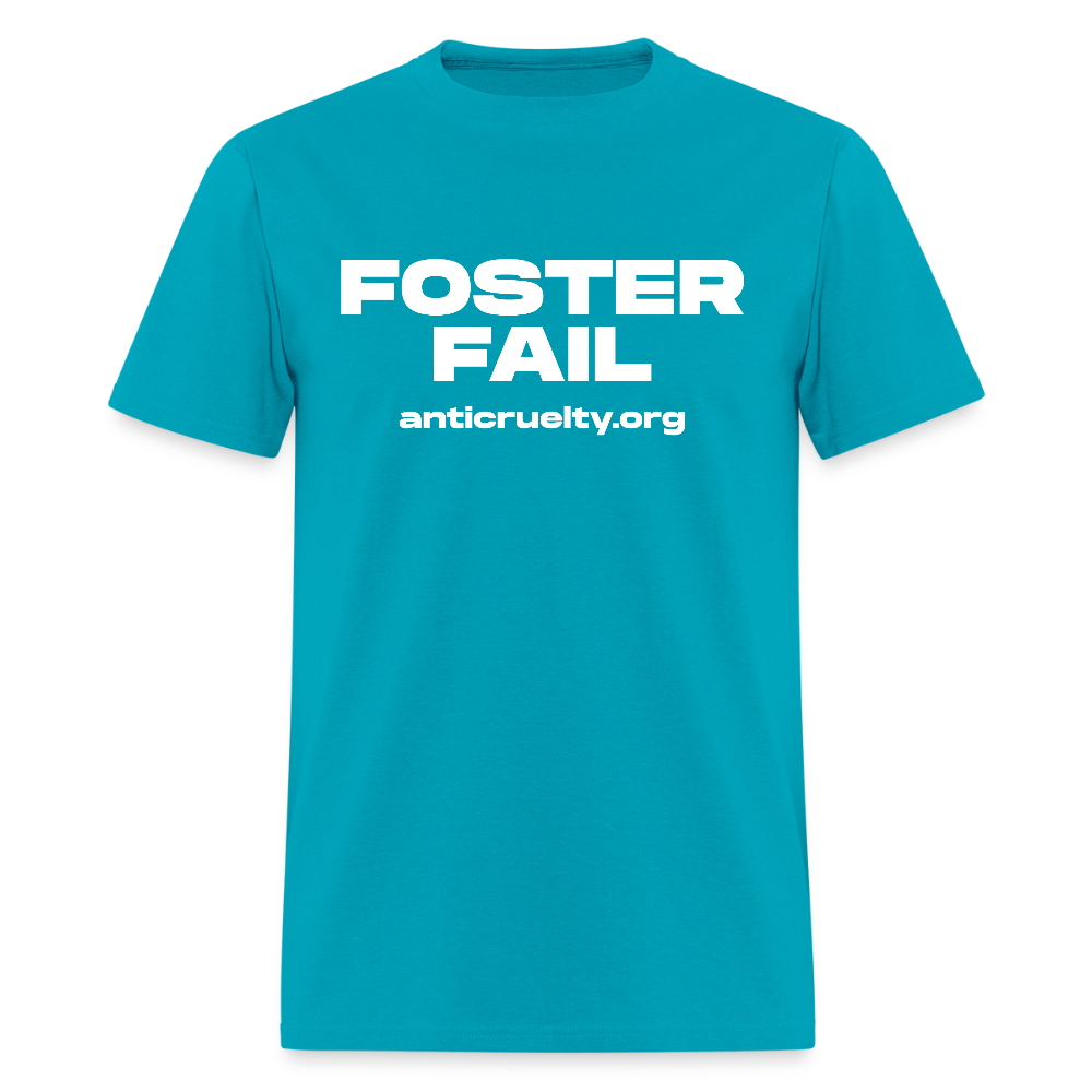 "Foster Fail" Unisex Classic T-Shirt - turquoise