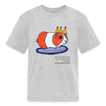 Load image into Gallery viewer, &quot;Royal Guinea Pig&quot; Art From The Heart Kids&#39; T-Shirt - heather gray
