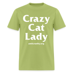 Load image into Gallery viewer, &quot;Crazy Cat Lady&quot; Unisex Classic T-Shirt - kiwi

