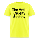 Load image into Gallery viewer, Anti-Cruelty T-Shirt - safety green
