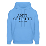Load image into Gallery viewer, Anti-Cruelty 40's Logo Hoodie - carolina blue
