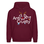 Load image into Gallery viewer, 2025 Anti-Cruelty Holiday Hoodie - burgundy
