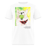 Load image into Gallery viewer, &quot;Mozart Play&quot; Art From The Heart Adult T-Shirt - white
