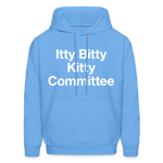 Load image into Gallery viewer, Itty Bitty Kitty Dark Hoodie - carolina blue
