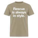 Load image into Gallery viewer, Adoption is always in style. Dark T-Shirt - khaki
