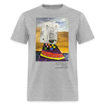 Load image into Gallery viewer, &quot;Tiger In A Sweater&quot; Art From The Heart Adult T-Shirt - heather gray
