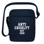 Load image into Gallery viewer, Anti-Cruelty University Crossbody Bag - navy
