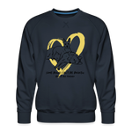 Load image into Gallery viewer, Bird &amp; Dee Forever Premium Sweatshirt - navy
