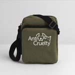Load image into Gallery viewer, Anti-Cruelty Upright Crossbody Bag - olive
