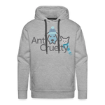 Load image into Gallery viewer, Anti-Cruelty "Snuggle Season" Logo Premium Hoodie - heather grey
