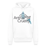 Load image into Gallery viewer, Anti-Cruelty "Snuggle Season" Logo Premium Hoodie - white
