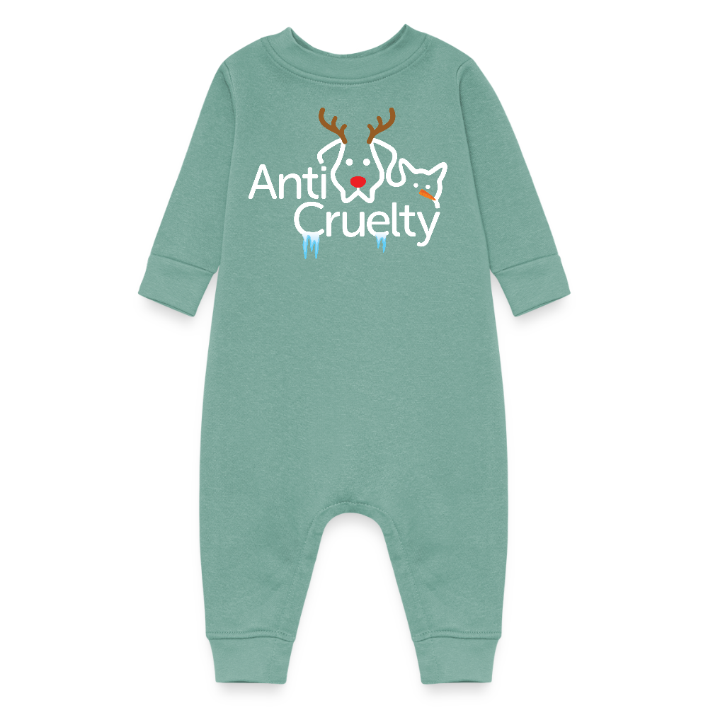 2025 Anti-Cruelty Holiday Baby Fleece - saltwater