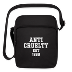 Load image into Gallery viewer, Anti-Cruelty University Crossbody Bag - black
