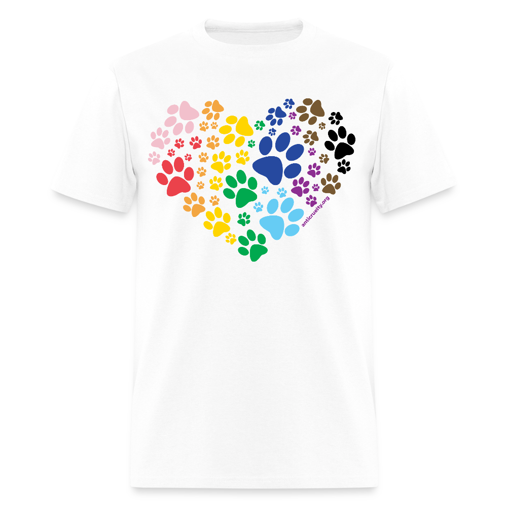 "Anti-Cruelty Pride" Unisex Classic T-Shirt - white