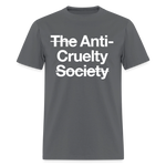 Load image into Gallery viewer, Anti-Cruelty Dark T-Shirt - charcoal
