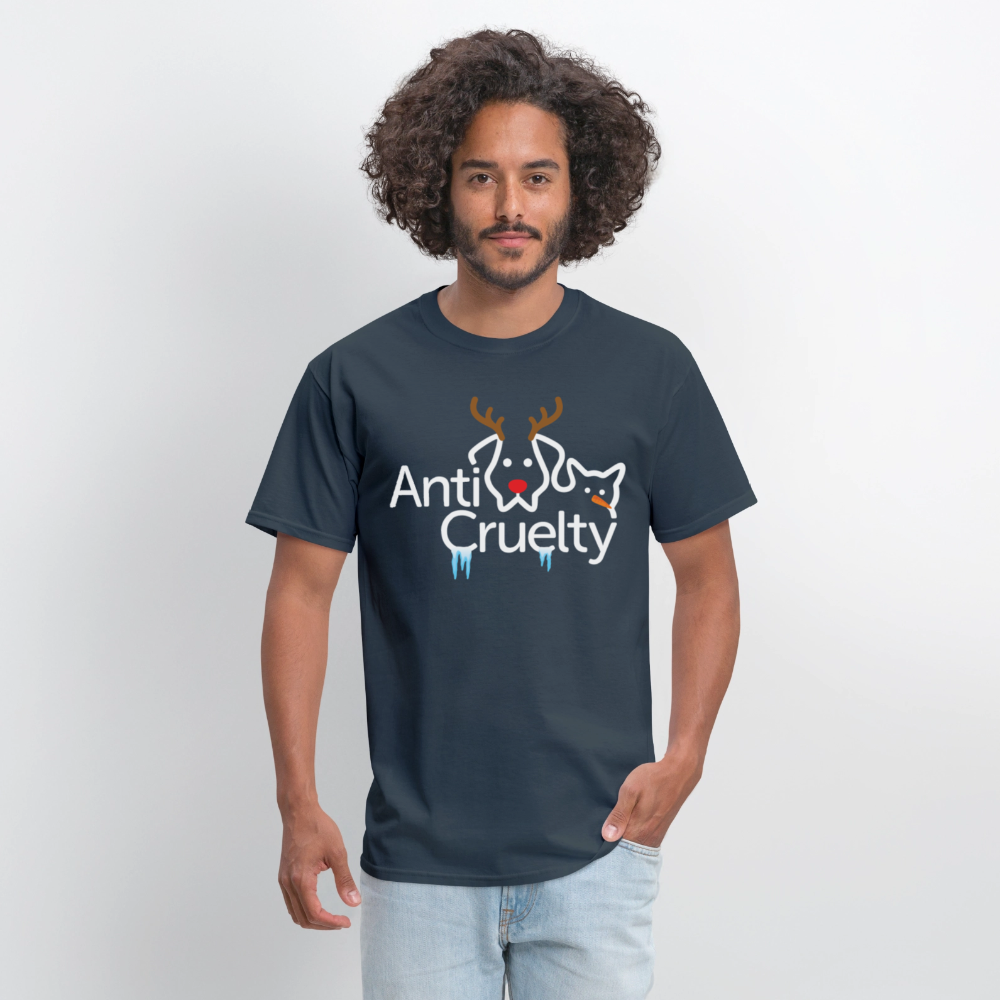 2025 Anti-Cruelty Holiday T-Shirt -  blue dusk