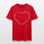 Load image into Gallery viewer, Anti-Cruelty Mission Heart T-Shirt - red
