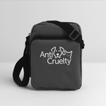 Load image into Gallery viewer, Anti-Cruelty Upright Crossbody Bag - charcoal grey
