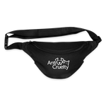 Load image into Gallery viewer, Anti-Cruelty Valentine's Day Logo Fanny Pack - black

