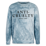 Load image into Gallery viewer, Anti-Cruelty 40's Logo Colorblast Crewneck Sweatshirt - ocean
