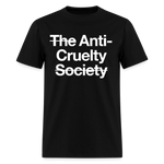 Load image into Gallery viewer, Anti-Cruelty Dark T-Shirt - black
