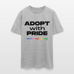Load image into Gallery viewer, "Adopt With Pride" Unisex Classic T-Shirt - heather gray
