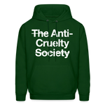 Load image into Gallery viewer, Anti-Cruelty Dark Hoodie - forest green
