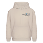 Load image into Gallery viewer, Anti-Cruelty and Paige Halminiak Designs Hoodie (Back Illustration) - Sand
