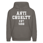 Load image into Gallery viewer, Anti-Cruelty University Hoodie - asphalt gray
