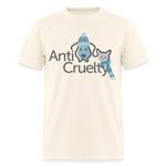 Load image into Gallery viewer, Anti-Cruelty "Snuggle Season" Logo T-Shirt - sweet cream heather
