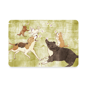 "Springtime" Art From The Heart Rectangle Magnet - white
