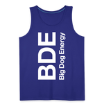 Load image into Gallery viewer, Big Dog Energy Men’s Premium Tank - royal blue
