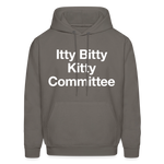 Load image into Gallery viewer, Itty Bitty Kitty Dark Hoodie - asphalt gray

