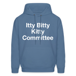 Load image into Gallery viewer, Itty Bitty Kitty Dark Hoodie - denim blue
