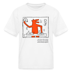 Load image into Gallery viewer, &quot;DJ Dog&quot; Art From The Heart Kids&#39; T-Shirt - white
