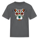 Load image into Gallery viewer, Día de los Doggie Kids' T-Shirt - charcoal
