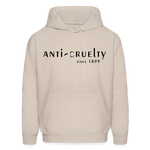 Load image into Gallery viewer, Anti-Cruelty 70's Retro Logo Men's Hoodie - Sand
