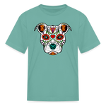 Load image into Gallery viewer, Día de los Doggie Kids' T-Shirt - aquatic
